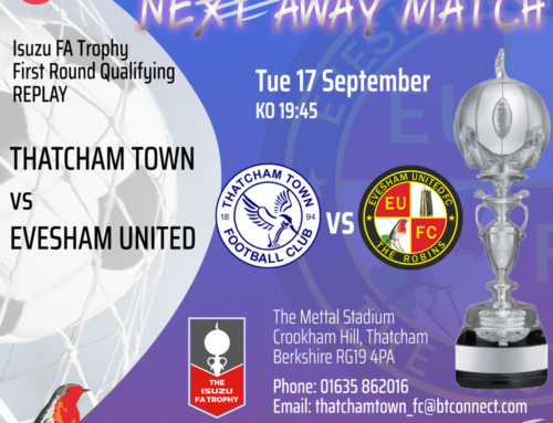 Thatcham Town Isuzu FA Trophy Replay Tonight