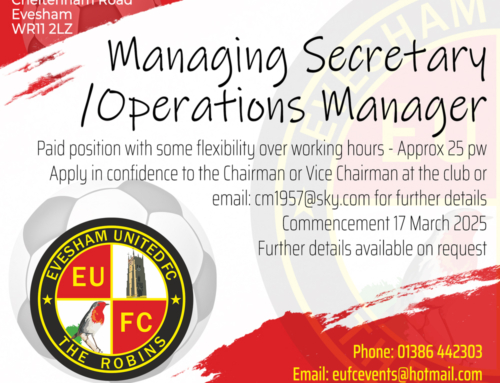 Managing Secretary/Operations Manager required