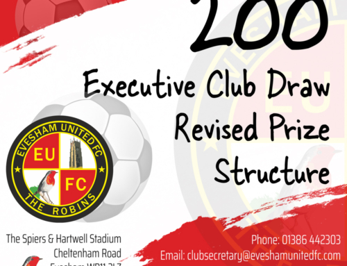 200 Club Members: Revised Prize Structure