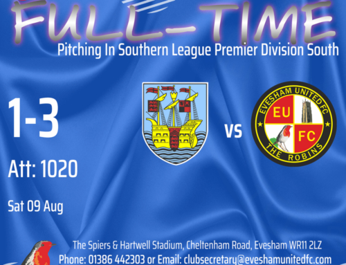 Robins Win Opener Away At Weymouth