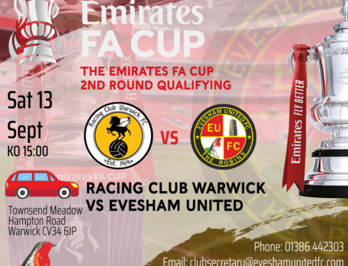 FA Cup 2nd Qualifying Round for the Robins