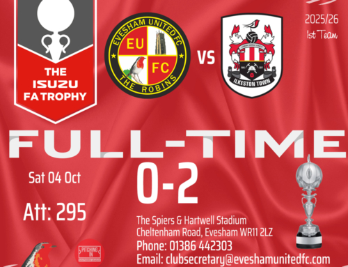 Robins Out of The FA Trophy