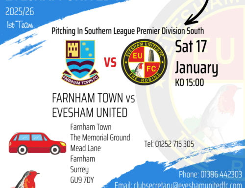 Robins Travel To Farnham Town
