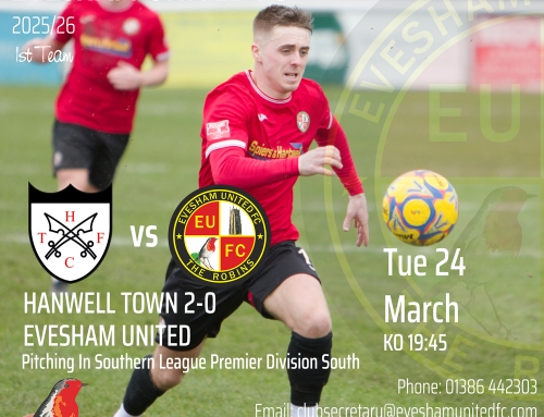 Robins’ Defeat at Hanwell Town