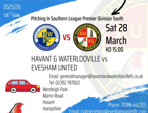 Robins South Coast Trip This Saturday