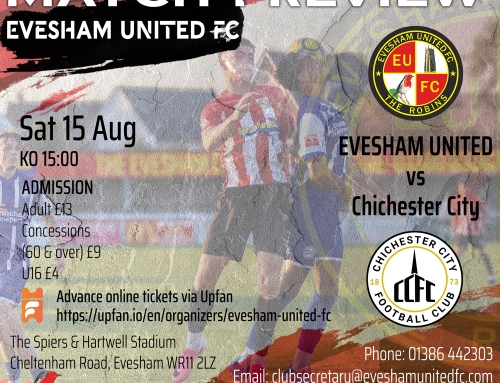 Match Preview: Evesham United vs Chichester City