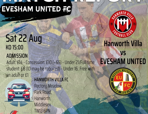Hanworth Villa 4 vs Evesham United 1