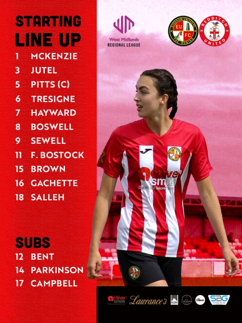 20260913 EUWFC vs Redditch United Women